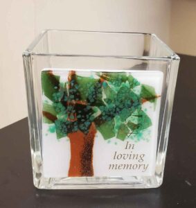 Beames Tree of Life Yahrzeit Candle Holder