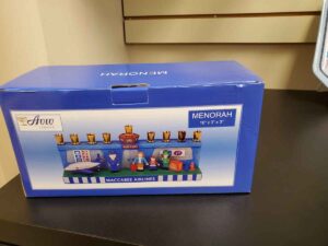 Ceramic Macabee Airline Menorah