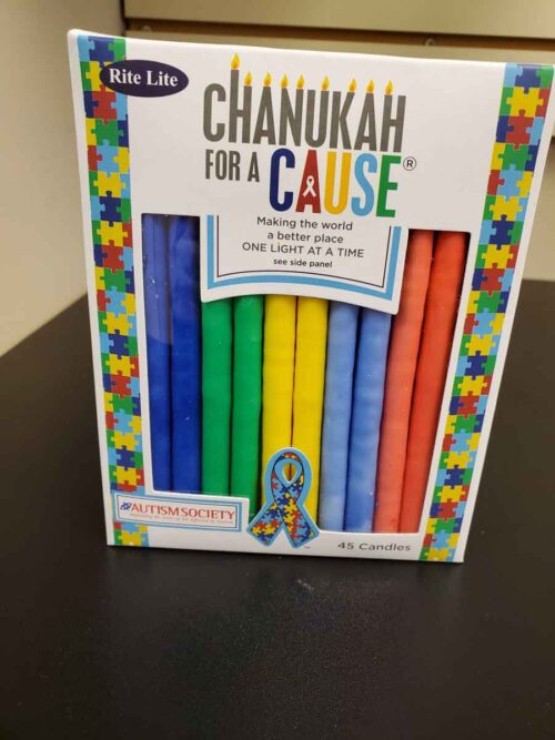 Rite Lite Chanukah Candles for a Cause Autism